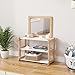 Ogears Montessori Baby Pull Up Bar, Montessori Small Mirror is Suitable for Babies Aged 6 to 18 Months, Infants Registry Item, 19.7 * 15.8 inches