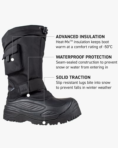 Absolute Scout 3 Tall Snow Winter Boots for Men, Warm, Insulated, Waterproof3