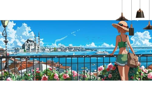 Diamond painting 100x200cm grand format kit complet strass 5D