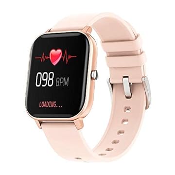 Smartwatch Colmi P8 Inteligente Bluetooth, Tela 1,4" HD 240x240 2.5D, Ipx7, Monitoramento Diversos (Rosa Ouro)