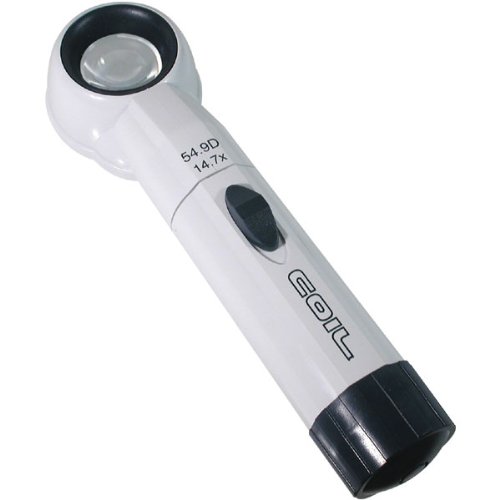 14.7X Coil Raylite Illuminated Magnifier 1 Inch Lens