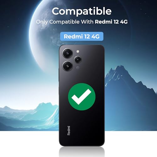 Image of A rtistque Back Cover Case for Mi Redmi 12 4G / Poco M6 Pro 5G | with Inner Fabric | Stylish AirBag Case | Liquid Stripe Silicone | Camera Protection | Anti Slip Grip | Redmi 12 4G Back Cover - Black