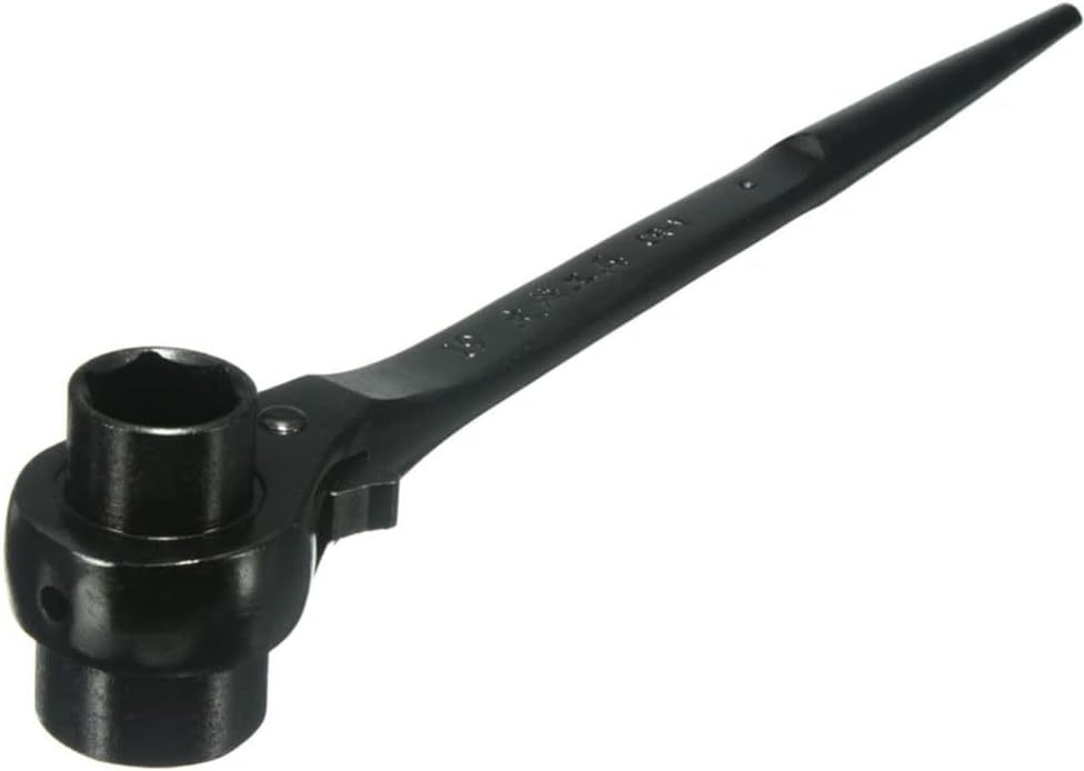 Kits Spud Ratchet Wrench Hexagon Scaffold Quick Wrench Hexagon Wrench Screwdriver Wrench Power Screwdriver Accessories Sleeve Spanners (Color : Black, Size : Wrenches(Size 1)