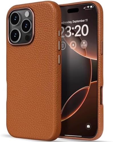 LOHASIC Compatible With MagSafe For IPhone 16 Pro Max Case Leather, Slim Business PU Rugged Non-Slip Grip Shockproof Bumper Full Body Protective Cover Phone Cases For IPhone 16 Pro Max 6.9 - View #10