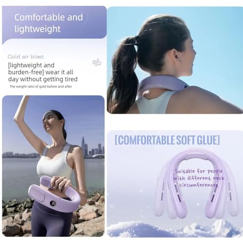 Refroidisseurs de cou rechargeables pour temps chaud et canicule portable - 4