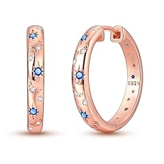 Moon Hoop(Rose Gold)