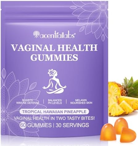 Vaginal Probiotics for Women, Vital Source Feminine Gummies, pH Balance for Women, Premium Feminine Balance Gummies, Promotion of Womens Health – 60 Gummies