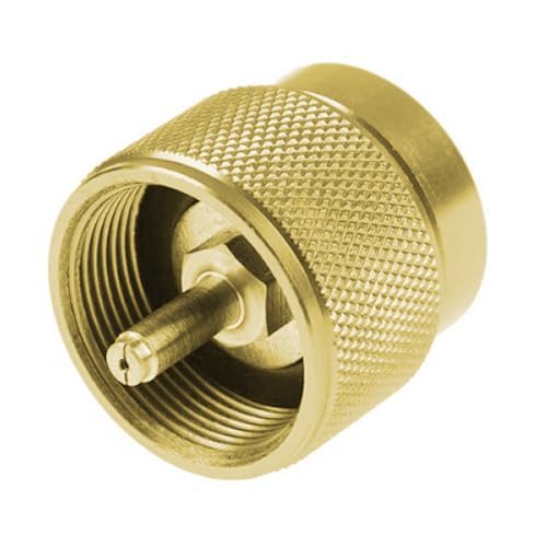 Shurhome Practical Tool for Outdoor Activities Aluminum Alloys Conversion Tool Portable Cylinders Convert Adapter