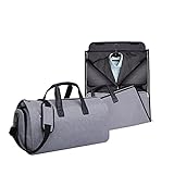 IMPERMEABLE & RESISTENTE A DESGASTE - Nuestra equipaje de mano utiliza tela impermeable catiónica 1800D de alta calidad con un forro interior completo de delegante impreso y cremallera de alta resistencia, que es resistente a arañazos y antidesgarro y anti-salpicaduras de agua, mejor protege su traje o vestido.