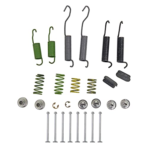 Speedway Motors Rear Drum Brake Rebuild Kit, Includes Brake Shoes, Wheel Cylinders and Hardware, OE Style Replacement compatible with 1965-1973 Chevrolet C10 Pickup