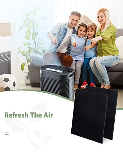 6-Pack Hrf-A300 Carbon Pre Filter Compatible With Honeywell Hpa300 Series Air Purifiers, Thickened To 1/4 Inch #TOP6