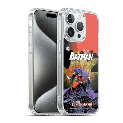 Funda Batman Apple iPhone 15 Pro carcasa gel flexible antiarañazos