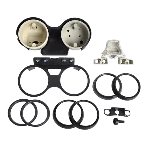 Compteur vitesse moto étanche couvercle de jauge pour YBR125ED protection ABS