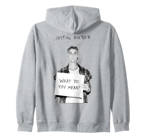Oficial Justin Bieber What Do You Mean 2015 Pop Retro Sudadera...