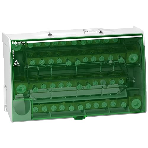 Schneider Electric - Linergy DS - Répartiteur étagé tétrapolaire - 160A - 4x12 trous - LGY416048