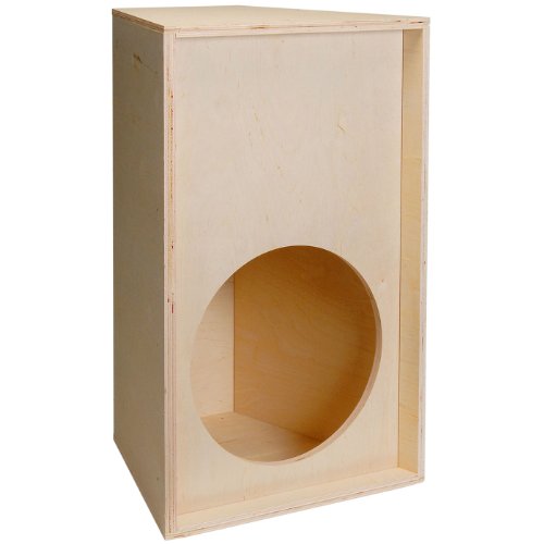 Parts Express PA Knock-Down Trapezoid Plywood Speaker Cabinet for 15
