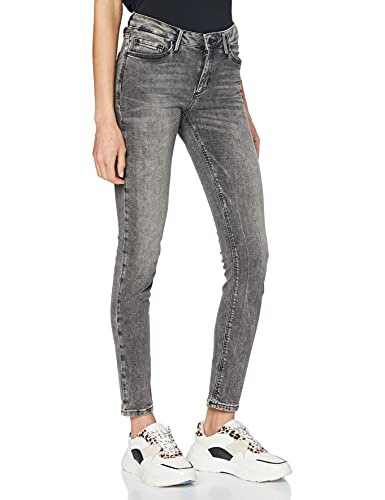 Preisvergleich Produktbild Cross Jeans Damen Alan Skinny Jeans, Grau, W33 / L32