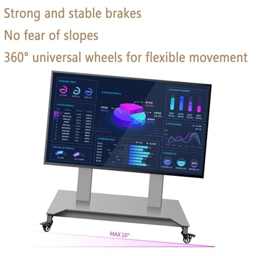 Soporte móvil motorizado para TV de 52-100 pulgadas miniatura 5