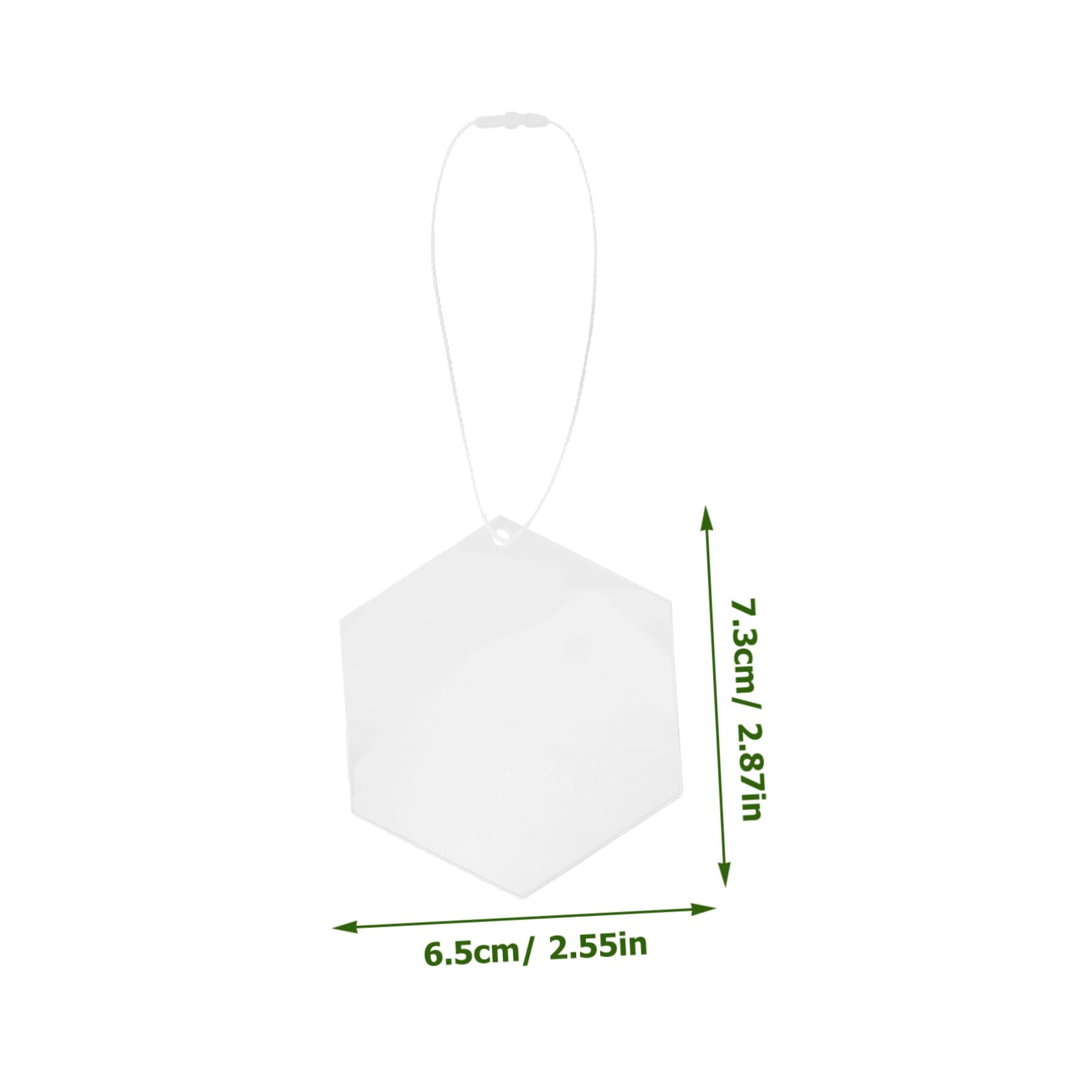 PRETYZOOM 4 Sätze Weihnachtsbaumschmuck zum Selbermachen weihnachtsdeko Weihnachts Party Kaminsims hängende Ornamente Lichterketten Scheibendekor aus Acryl Fensteranhänger Transparent