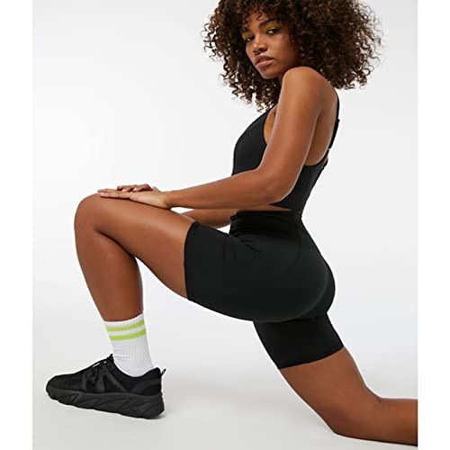 3 Pack Biker Shorts For Women With Pockets– 4" High Waisted Soft Black Workout Yoga Athletic Gymshorts #TOP2