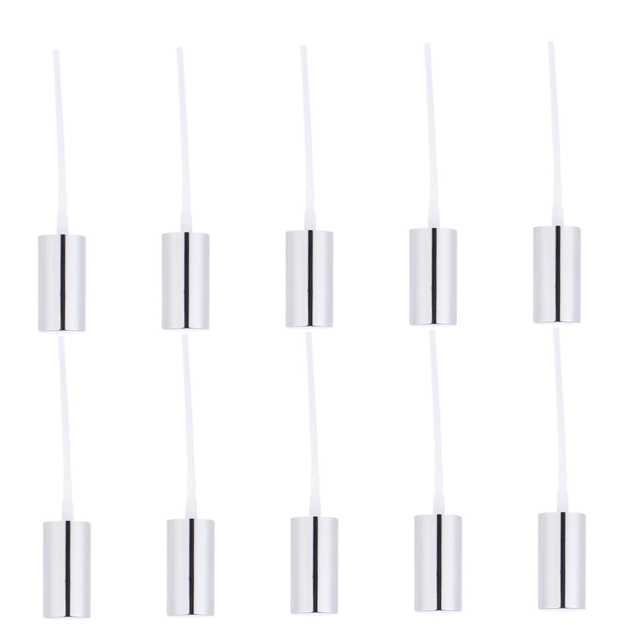 ifundom 18-thread Black Fine Mist Spray Heads 10pcs Set Anodized Aluminum Nozzles for Bonsai Home Cleaning