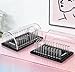 Dental Acrylic Archwire Organizer, YOUYA DENTAL Multi-functional Orthodontic Arch Wire Box Dental Resin Shelf Placement with Lid for Dental Clinic Arrange and Store Orthodontic Arch Wires Use (Round)