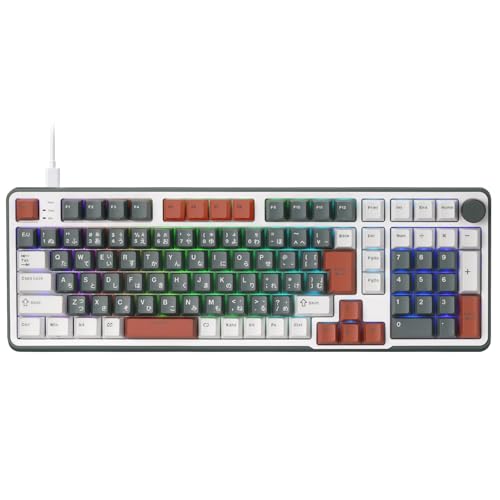 Amazon | RK ROYAL KLUDGE C98 JP HE メカニカルゲーミングキーボード