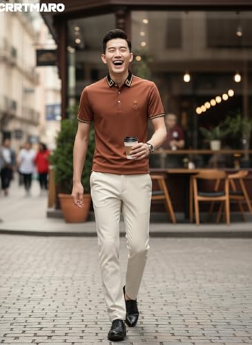Image of Lymio Polo T Shirt for Men || T Shirt for Man || Collar T-Shirts Style Men (Packs Also Available) (109-112)