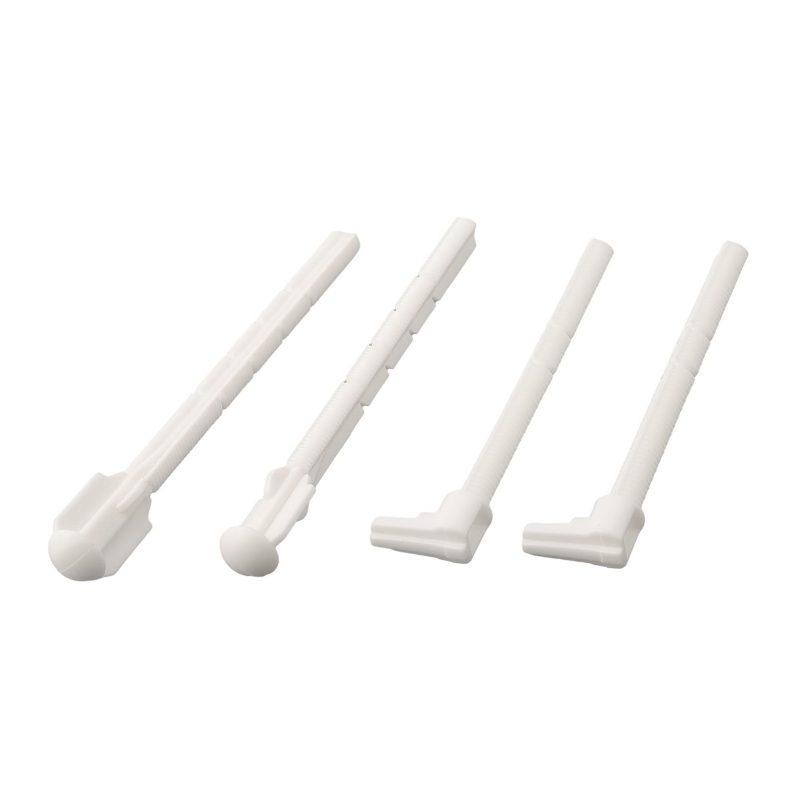 Set asta di scarico, barra attuatore, kit asta di spinta per Geberit 241874001, adatto per cassette UP320 pre-2008, Sigma01/20/50, ABS bianco, 140 mm