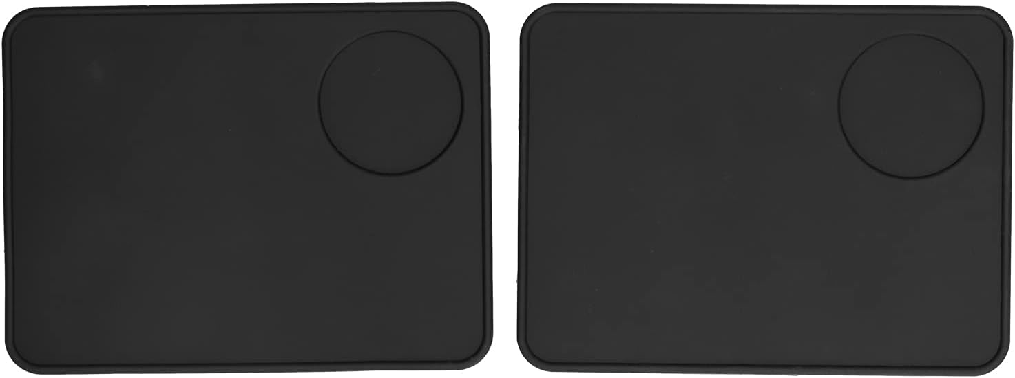 Coffee Pad, Raised Edge Fine Workmanship Coffee Tamper Mat Flexible and Durable Odorless for Home Kitchen Bar'$