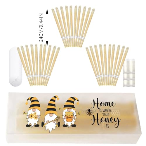 20/30/40�� �C���[�L�����h�� ���C �C���[�L�����h�� ����p �V�R�ޗ� �C���[���b�N�X�����c�[���Z�b�g Ear Cleansing Candles Earwax Removal Kits Earpick Cleansing Sets (���F 30 