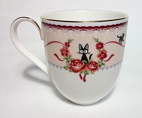 Noritake Kiki's Delivery Service Jiji Mugcup Pink Studio Ghibli MJ58186/H-612L by Noritake - Used condition - US$36.86