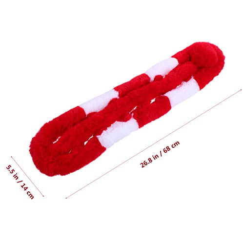 Cachecol de inverno de pelúcia BesPORTBLE, cachecol de esqui, cachecol feminino para aquecer o pesco