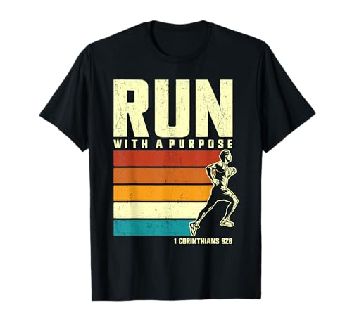 Run With A Purpose 1 Corinthians 9 Camiseta