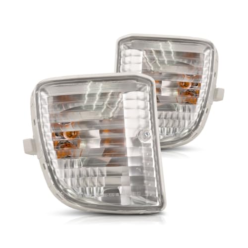 For 2001 2002 2003 Toyota RAV4 Signal Light Assembly Pair Driver and Passenger Side w/Bulbs For TO2530139 TO2531139