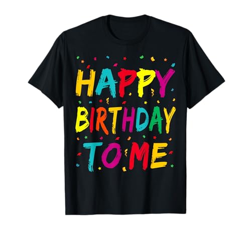 Geburtstag Shirt Frauen Männer Kinder Junge Mädchen Geschenk T-Shirt