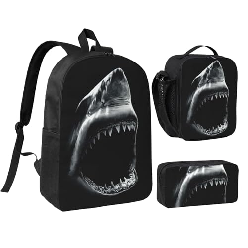 Sac à dos Shark1 trois en un avec trousse et sac isotherme pour un transport optimal