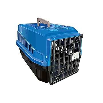 Mecpet Caixa Transporte Mec Podyum 1 Azul Para Cães