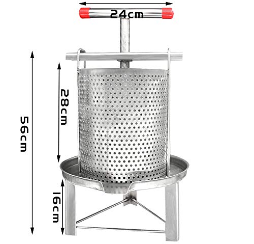 Mesh Honey Press Machine Honey Extractor Beekeeping Stainless Steel Household Manual Honey Press - Image 4