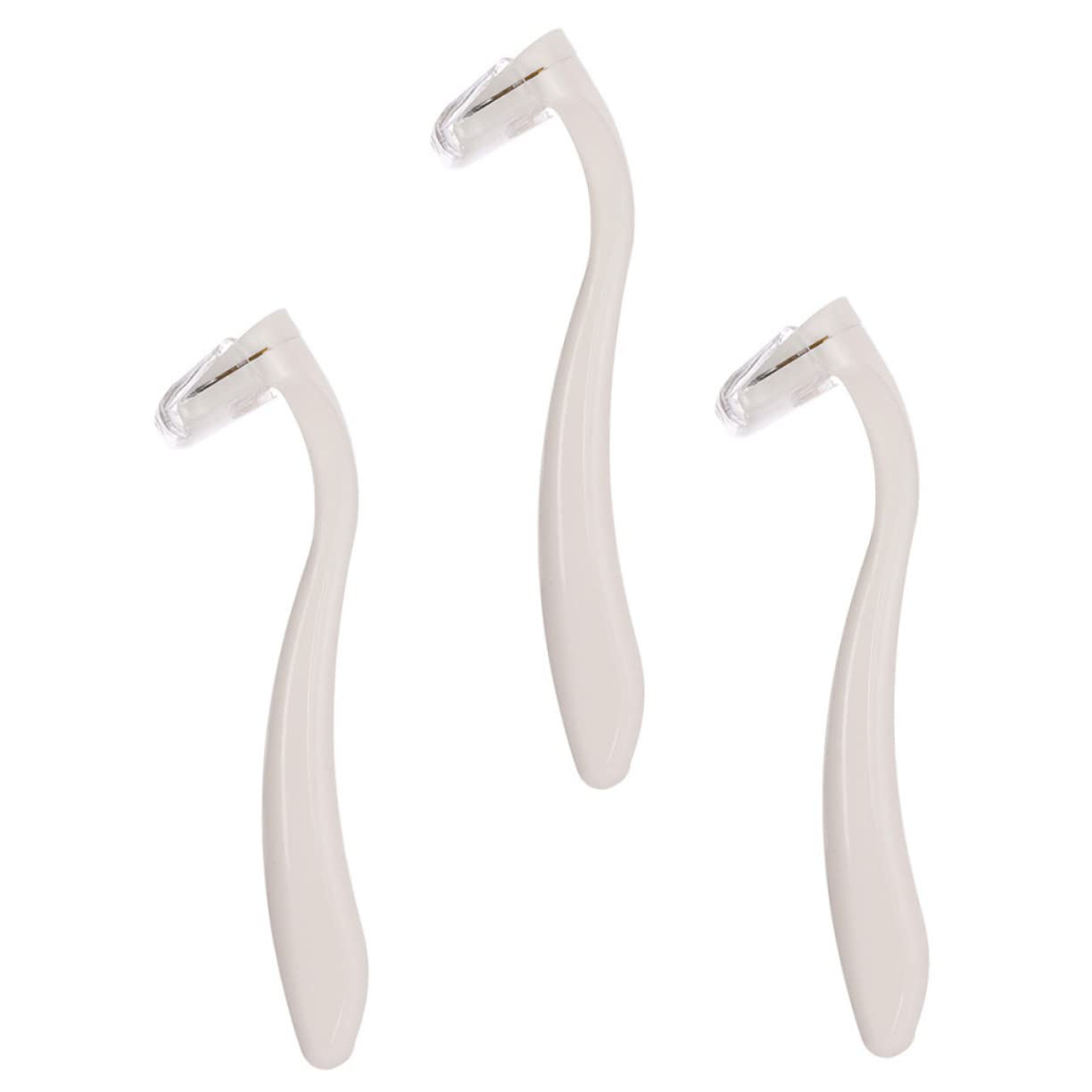 HONMEET 5sets Portable Body Hair Trimmer Women Electric Razor Bikini Shaver Hair Remover Multi-use Shaver Manual Depilator for Travel 3pcs*5