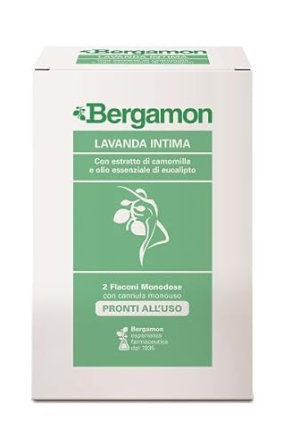 Bergamon, Lavanda intima, 2 Flaconi x 133 ml con cannula monouso