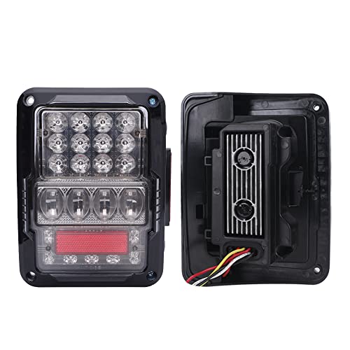 Future Trucks Led Brake Tail Lights, Wrangler Jk (With Reverse Light & Turn Signals) #TOP1