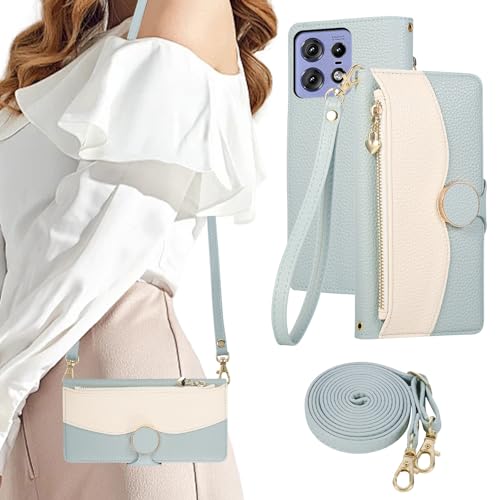 KW-LINK ������ Motorola Edge 50 Pro / 50s Pro �P�[�X �蒠�^ �V�����_�[ �X�}�z�P�[�X �G�b�W50�v�� �P�[�X������� 2�F�p�b�`���[�N �g�уJ�o�[ edge50pro �K�p �J�o�[ ���K���� �J�[�h���[ �W�b�v�t��