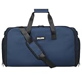 Garment Duffle Bags for Travel, Carry On Garment Duffel Weekender Bag 45L | 2-days Trip,Wrinkle-Free Travel,Separate Shoe Pocket | Overnight Garment Bag for Vacation, Business Trips, Weekend