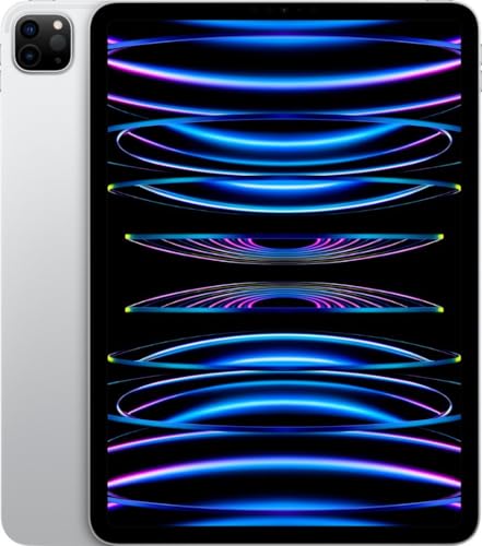 Image of Apple 2022 iPad Pro (12.9-inch, Wi-Fi, 1TB) - Silver (Renewed)