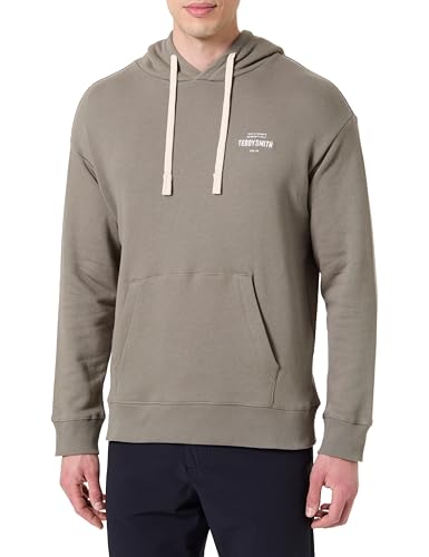 Sweat Homme Teddy Smith S-Erol Hoody couleur délavée et coton premium