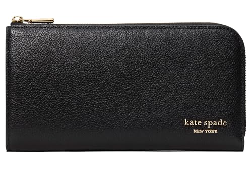 Image of kate spade new york Devin Pebbled Leather Zip Around Continental Wallet