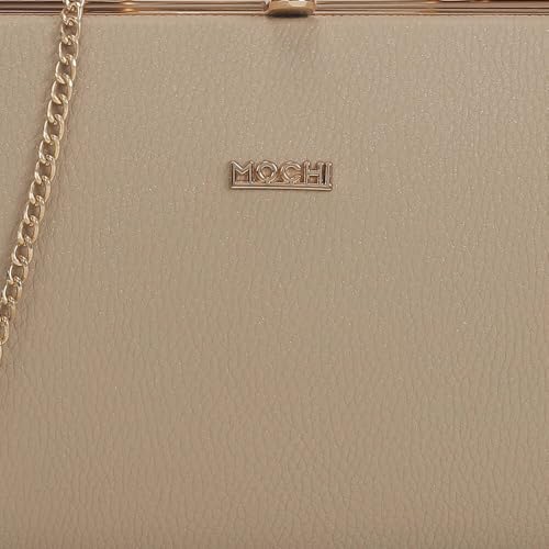 Image of Mochi Women Party /Fashion Fabric Soft Body Lock Closure Solid Clutches With 1 Pocket And 1 Compartments