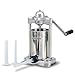 Kitchener Heavy Duty in Acciaio Inox Verticale Salsiccia Stuffer/Filler/caffè con 3 Tubi ripieno