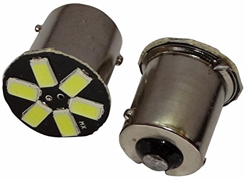 AERZETIX - 2 x Lampada P21W R5W R10W 12V 6 LED SMD...